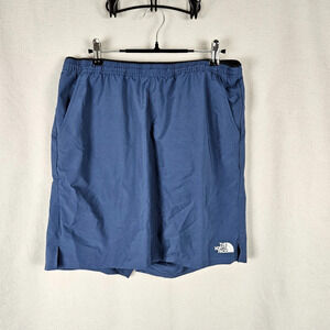 North Face Mens Wander 2.0 Shorts Size M Flash Dry XD Blue NF0A86R6 Water Repel